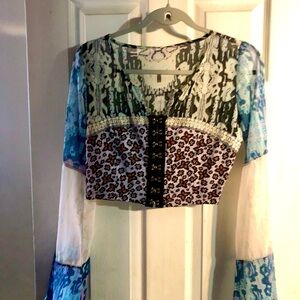 Free People Walk This Way top Small
